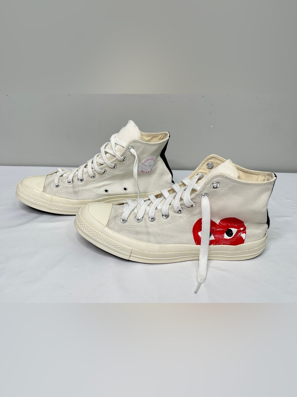 Converse Comme Des Garçons Play x Chuck 70 High Milk Mens Size 11 High Top